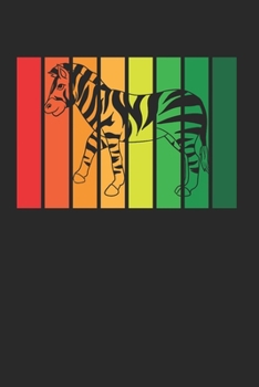 Zebra Notizbuch: Zebra Notizbuch für Liebhaber / Notizheft / Notizblock A5 (6x9in) Dotted Notebook / Punkteraster / 120 gepunktete Seiten (German Edition)