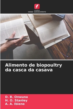 Paperback Alimento de biopoultry da casca da casava [Portuguese] Book