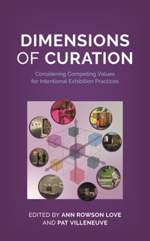 Paperback Dimensions of Curation: Considering Competing Values for Intentional Exhibition Practices Book