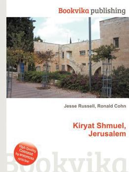 Paperback Kiryat Shmuel, Jerusalem Book
