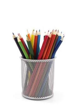 A Cup of Colored Pencils: Blank 150 Page Lined Journal for Your Thoughts, Ideas, and Inspiration