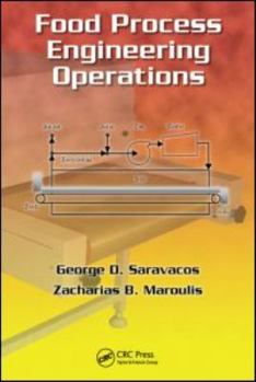 Hardcover Food Process Engineering Operations Book