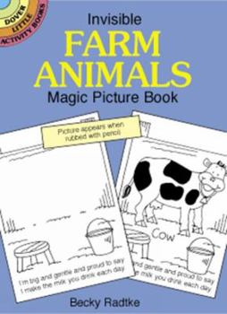 Paperback Invisible Farm Animals Magic Picture Book