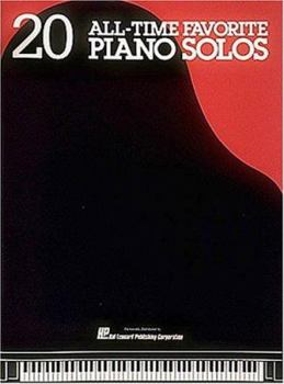 Paperback 20 All-Time Favorite Piano Solos Book