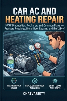 Car AC and Heating Repair: HVAC Diagnostics, Recharge, and Common Fixes — Pressure Readings, Blend-Door Repairs, and the 1234yf (DIY Car Repair & Maintenance Series)