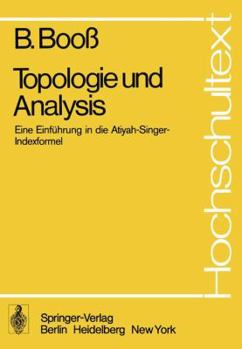 Paperback Topologie Und Analysis: Einführung in Die Atiyah-Singer-Indexformel [German] Book