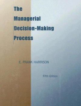 Hardcover The Managerial Decision-Making Process Book