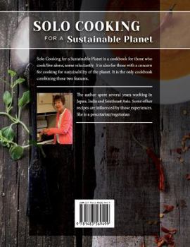 Paperback Solo Cooking for a Sustainable Planet Book