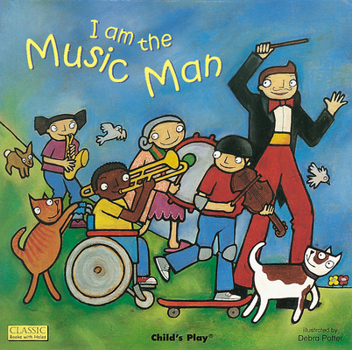 Board book The Music Man Book