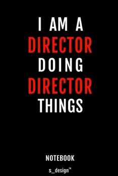 Notebook for Directors / Director: awesome handy Note Book [120 blank lined ruled pages]