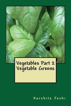 Paperback Vegetables Part 2: Vegetable Greens Book