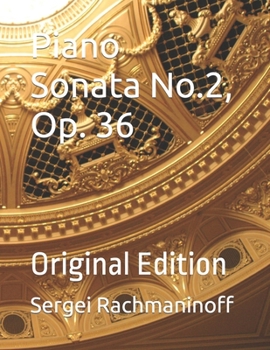 Paperback Piano Sonata No. 2, Op. 36: Original Edition Book