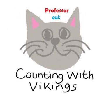 Paperback Professor Cat: Counting With Vikings Book