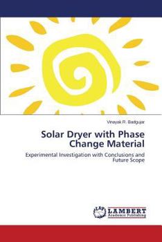 Paperback Solar Dryer with Phase Change Material Book