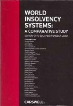Paperback World Insolvency Systems: A Comparative Study Book