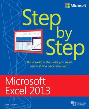 Paperback Microsoft Excel 2013 Step by Step Book