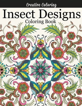 Paperback Insect Designs Coloring Book