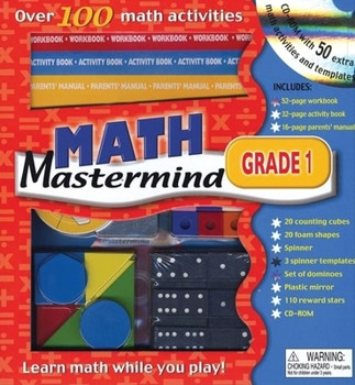 Hardcover Math MasterMind Grade 1 Book