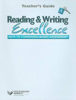 Paperback Reading & Writing Excellence, Level A: Keys to Standards-Based Assessment Book