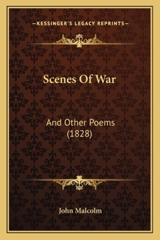 Paperback Scenes Of War: And Other Poems (1828) Book