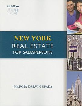 Paperback New York Real Estate for Salepersons Book
