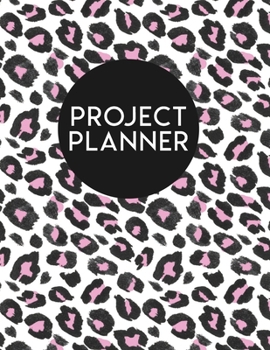 Paperback Project Planner: Leopard 2020 Planner Focus Weekly Monthly Book