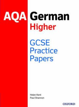 Paperback AQA GCSE German Higher Practice Papers Book