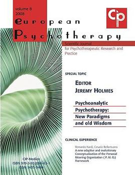 Paperback European Psychotherapy Vol. 8 Book