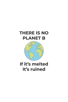 Planet B: Lined Paper Notebook 6x9 inches with 120 pages
