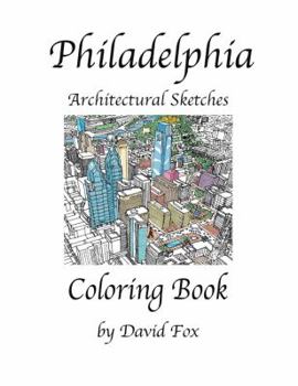 Paperback Philadelphia Architectural Sketches Coloring Book