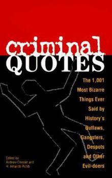 Paperback Criminal Quotes Book