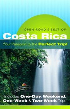 Paperback Open Road's Best of Costa Rica Book