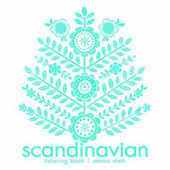 Paperback Scandinavian Coloring Book