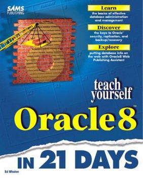 Paperback Teach Yourself Oracle8 in 21 Days Book