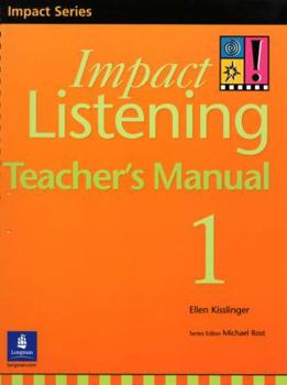 Paperback Impact Listening 1, Teacher's Manual Book