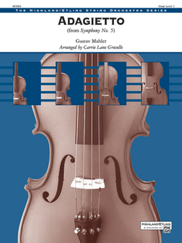 Paperback Adagietto from Symphony No. 5: Conductor Score Book