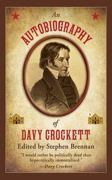 Hardcover An Autobiography of Davy Crockett Book