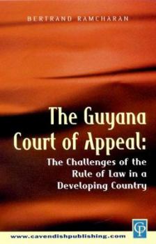 Hardcover The Guyana Court of Appeal Book