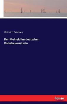Paperback Der Meineid im deutschen Volksbewusstsein [German] Book