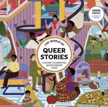 The World of Queer Stories 1000 Piece Puzzle: Celebrating LGBTQ+ Literary Icons