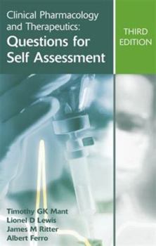 Paperback Clinical Pharmacology and Therapeutics: Questions for Self Assessment, Third Edition Book