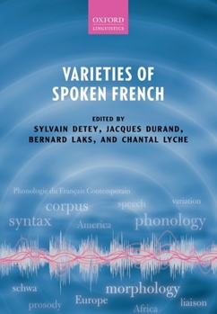 Paperback Varieties of Spoken French Book