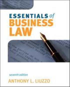 Paperback Essentials of Business Law Book