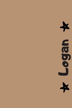 Paperback Logan: Personalized Name Notebook - Blank Ruled 110 Pages Journal - Perfect Notebook for School, Students or for Work - Origi Book
