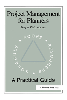 Hardcover Project Management for Planners: A Practical Guide Book