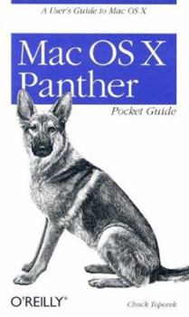 Paperback Mac OS X Panther Pocket Guide Book