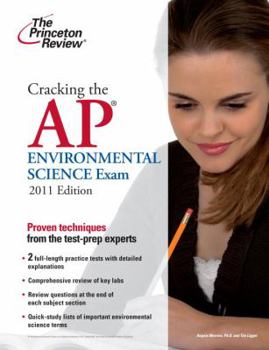 Paperback Cracking the AP Environmental Science Exam, 2011 Edition (College Test Preparation) Book