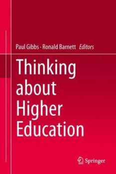 Hardcover Thinking about Higher Education Book