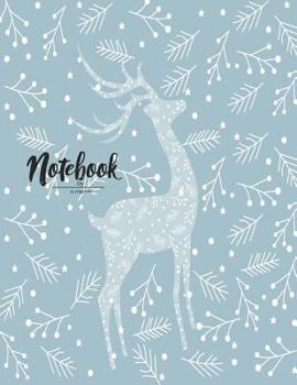 Notebook: Christmas Is Coming Cover and Dot Graph Line Sketch Pages, Extra Large (8.5 X 11) Inches, 110 Pages, White Paper, Sket