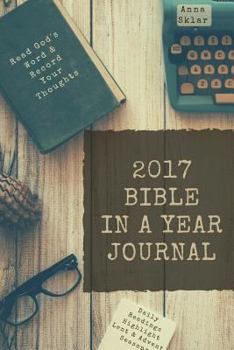 Paperback Bible in a Year Journal 2017 Book